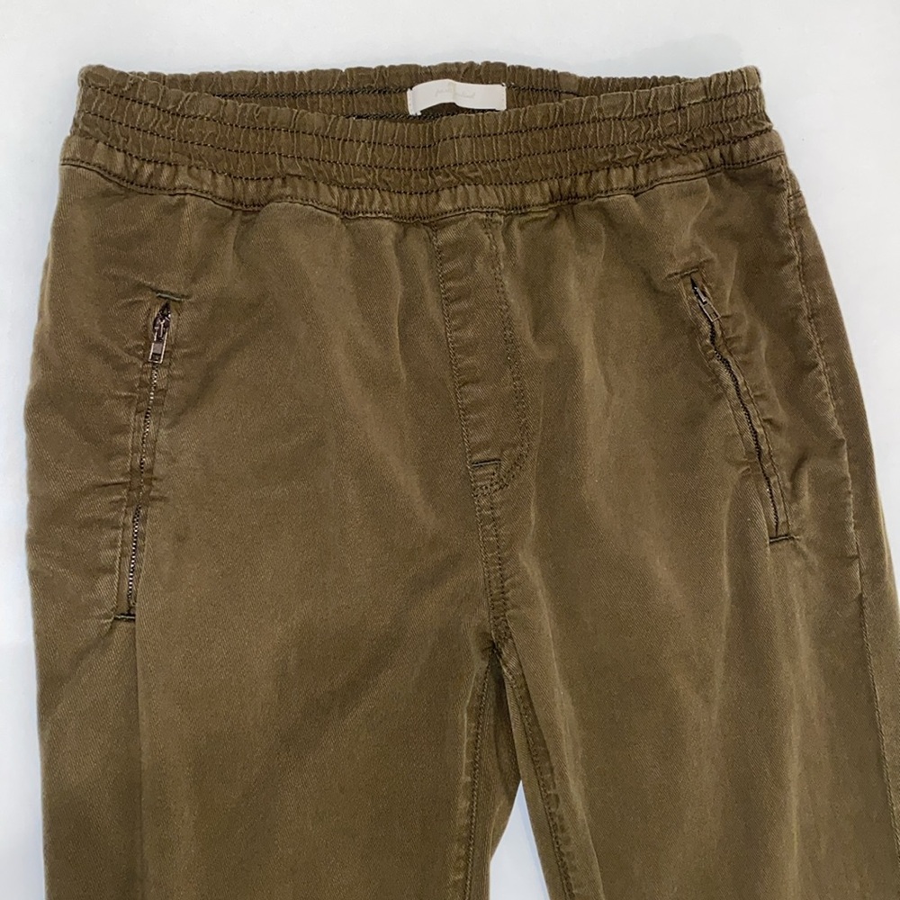 7 For All Mankind dark green jogger pants